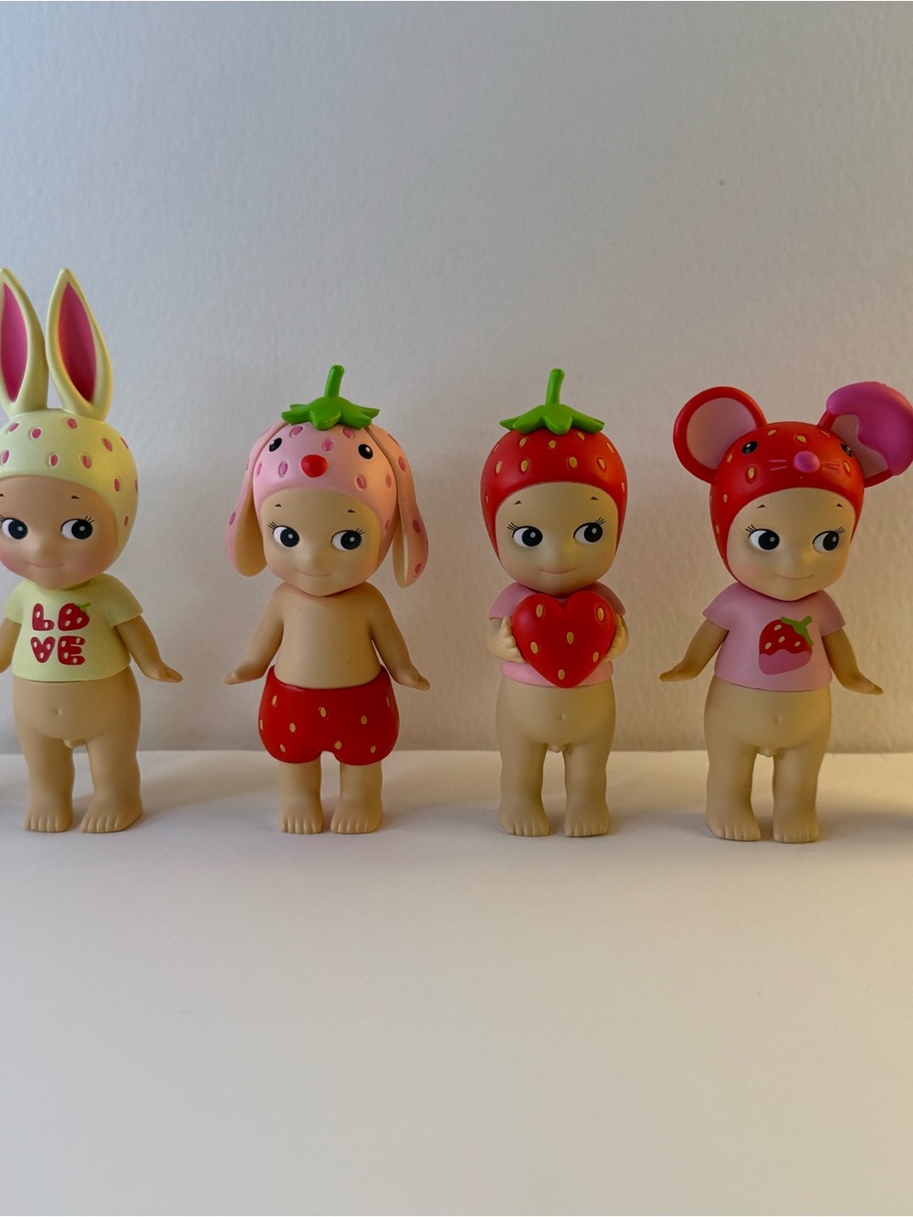 Sonny Angel Strawberry Love Series Opened